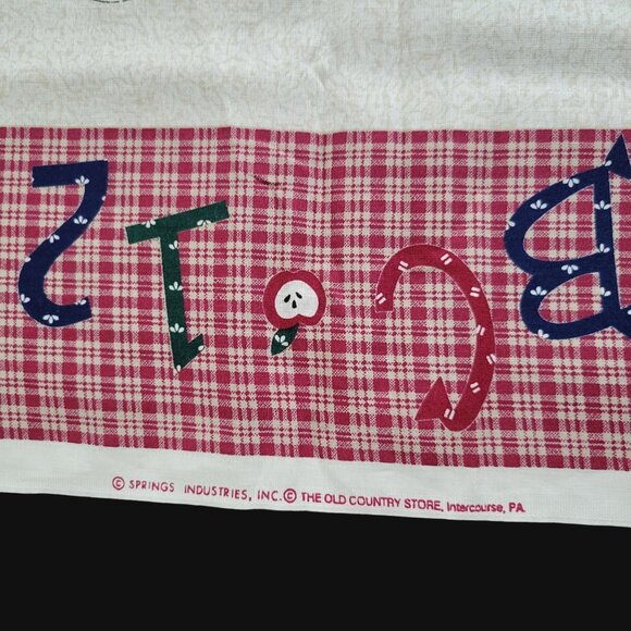 The ABC Panel Wallhanging Cotton Fabric Cut and Sew Panel Nursery Decor - Picture 5 of 5